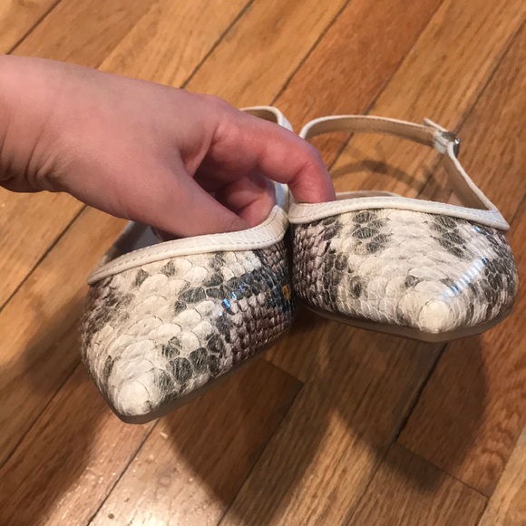 Express Snake print Slingback Flats NWT - Picture 7 of 7